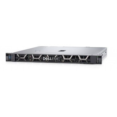 Сервер Dell PowerEdge R350 - Intel Xeon E-2356 (3.2G, 12M, 6C, 80W), 16GB DDR4, 960GB SATA RI, iDRAC9 Express 15G, PERC H355, Dual 600W PSU, Broadcom 5720 Dual Port 1Gb On-Board LOM, TPM 2.0 V3, Bezel, Rails